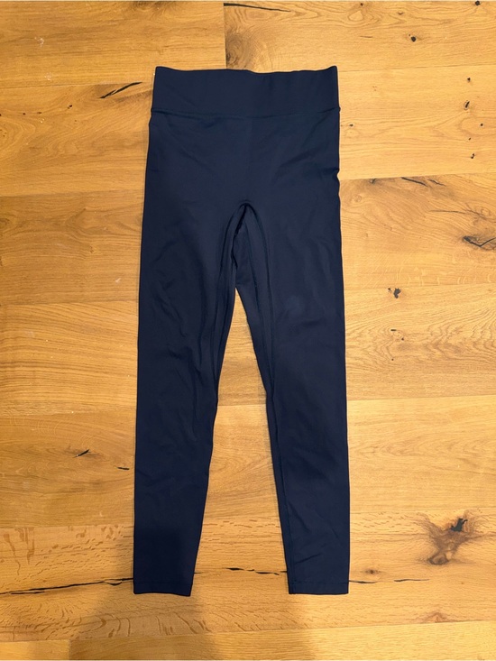 Bandier Pants - Women's bandier High-Waist Navy Leggings for Active Wear